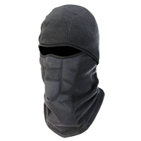 N-Ferno&reg; 6823 Wind-proof Hinged Balaclava, Fleece, Black Maritime Industrial Rubber