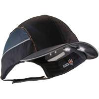 Skullerz&reg; 8960 Short Brim Bump Cap with LED Lighting, Black Maritime Industrial Rubber