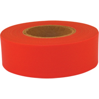 Ruban de signalisation Sub-Zero, 1,2" la x 150' lo, Rouge fluorescent Maritime Industrial Rubber
