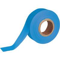 Ruban pour signalisation, 1,188" la x 150' lo, Bleu fluorescent Maritime Industrial Rubber