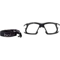 Garniture amovible en mousse et bandeau pour lunettes de s&eacute;curit&eacute; RUSH+ Maritime Industrial Rubber