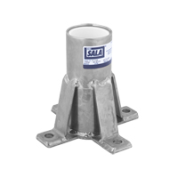 Base de potence pour collier de passage pour installation sur le plancher DBI-SALA Advanced Maritime Industrial Rubber
