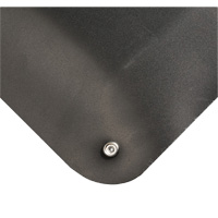 Tapis conducteur d'&eacute;lectricit&eacute; no 786, 3' la x 10' lo x 15/16" &eacute;p, PVC, Lisse, Noir Maritime Industrial Rubber
