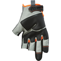 ProFlex&reg; 720 Heavy-Duty Framing Gloves, Small, Synthetic Palm, Hook & Loop Cuff Maritime Industrial Rubber