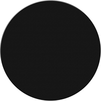Armor Stripe Lean/5S Markers, Circle, 6" L x 6" W, Black, Plastic Maritime Industrial Rubber