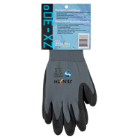 ZX-30° Premium Coated Gloves, 8/Medium, PVC Coating, 15 Gauge, Nylon Shell Maritime Industrial Rubber