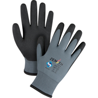 ZX-30° Premium Coated Gloves, 10/X-Large, PVC Coating, 15 Gauge, Nylon Shell Maritime Industrial Rubber