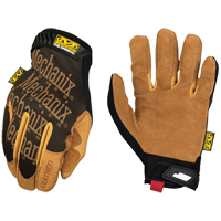 The Original&reg; Gloves, Small, Grain Leather Palm, Hook & Loop Cuff Maritime Industrial Rubber