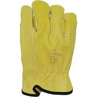 Salisbury  Leather Protector Gloves, Size 11, 10" L Maritime Industrial Rubber