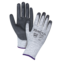 Seamless Stretch Cut-Resistant Gloves, Size 6/X-Small, 13 Gauge, Polyurethane Coated, HPPE Shell, ANSI/ISEA 105 Level 4/EN 388 Level 5 Maritime Industrial Rubber