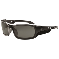 Skullerz&reg; Odin Safety Glasses, Grey/Smoke Lens, Anti-Scratch, ANSI Z87+/Meets/Exceeds CSA Z94.3 Maritime Industrial Rubber