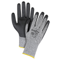 Gants &eacute;lastiques sans coutures r&eacute;sistants &agrave; la coupe, Taille Petit/7, Calibre 13, Rev&ecirc;tement Polyur&eacute;thane, Enveloppe en PEHP, ANSI/ISEA 105 niveau 2/EN 388 niveau 3 Maritime Industrial Rubber