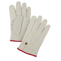 Gants de cordeur de premi&egrave;re qualit&eacute;, Petit, Paume Cuir fleur de vache Maritime Industrial Rubber