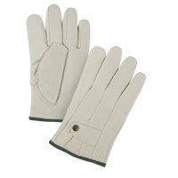 Premium Ropers Gloves, Medium, Grain Cowhide Palm Maritime Industrial Rubber
