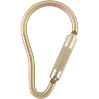 Dynamic Alloy Steel Auto-twist Lock Carabiner, Temporary Use Maritime Industrial Rubber
