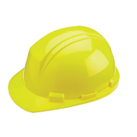 North&reg; Mont-Blanc Hardhat, Meets CSA Type 2, Ratchet Suspension, Non-Vented Maritime Industrial Rubber