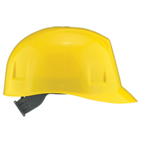 Casquette antichocs de North, Suspension &agrave; douille, Jaune Maritime Industrial Rubber