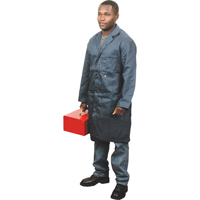 Shop Coats, Poly-Cotton, Size 42, Navy Blue Maritime Industrial Rubber