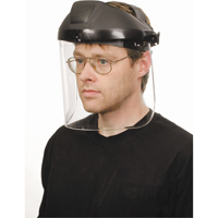 Fibre-Metal&reg; Protecto-Shield&reg; Protection Faceshield, Propionate, Clear Tint Maritime Industrial Rubber