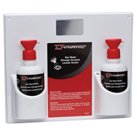 Dynamic Eyewash Station with Empty Bottles, Double Maritime Industrial Rubber
