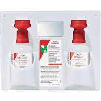 Dynamic Single-Use Eyewash Station with Isotonic Solution, Double Maritime Industrial Rubber