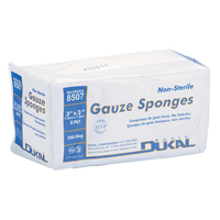 Dynamic Gauze Sponge, Pad, 3" L x 3" W, Medical Device Class 1 Maritime Industrial Rubber