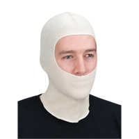 Spray Sock Head Cover, Cotton, White Maritime Industrial Rubber