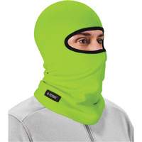 N-Ferno&reg; 6821 Balaclava, Fleece, High-Visibility Lime Green Maritime Industrial Rubber