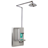 Eye/Face Wash and Shower, Ceiling-Mount Maritime Industrial Rubber