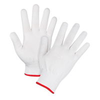 Gants tricot&eacute;s sans couture, Polyester, Calibre 15, Dames Maritime Industrial Rubber