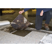 Tampons Husky Spilltration, Huile seulement, 16" x 16", 17,2 gal. d'absorption Maritime Industrial Rubber