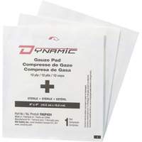 Gaze Dynamic, Tampon, 4" lo x 4" la, St&eacute;rile, Dispositif m&eacute;dical Classe 1 Maritime Industrial Rubber