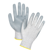 Gants haute performance r&eacute;sistants &agrave; la coupe, Taille 2T-Grand/11, Calibre 13, Rev&ecirc;tement Nitrile, Enveloppe en PEHP, ANSI/ISEA 105 niveau 4/EN 388 niveau 5 Maritime Industrial Rubber