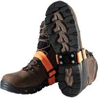 Appareil de traction &agrave; mi-crampons, Acier, Traction Crampon, Taille unique Maritime Industrial Rubber