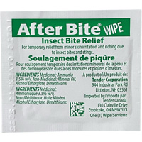 After Bite Insect Sting Relief Towelettes Maritime Industrial Rubber
