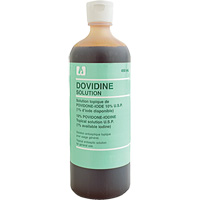 Povidone iod&eacute;e topique, Liquide, Antiseptique Maritime Industrial Rubber