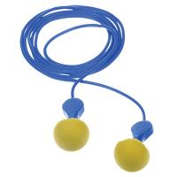 E-A-R Express Pod Metal-Detectable Earplugs, Corded, Regular, Bulk - Pillow Pack, 23 NRR dB Maritime Industrial Rubber