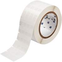 &eacute;tiquettes autoplastifiantes pour c&acirc;bles & fils de s&eacute;rie Core, Vinyle, 0,5" lo x 0,75" h, Transparent Maritime Industrial Rubber
