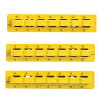 EZ Panel Loc 4" Lock Rails, Circuit Breaker Type Maritime Industrial Rubber
