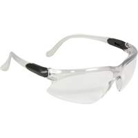 KleenGuard Visio Economy Safety Glasses, Clear Lens, Anti-Scratch, ANSI Z87+/Meets/Exceeds CSA Z94.3 Maritime Industrial Rubber