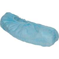 KleenGuard A10 Light-Duty Shoe Covers, One Size, Polypropylene, Blue Maritime Industrial Rubber