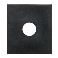Rubber Base for Delineator Posts, 11 lbs. Maritime Industrial Rubber