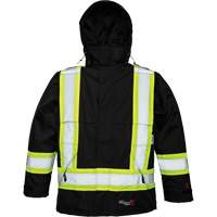 Manteau Journeyman, Polyester/Polyur&eacute;thane, Noir, Petit Maritime Industrial Rubber