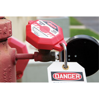 Dispositif de verrouillage de robinet Stopout, Type Vanne Maritime Industrial Rubber