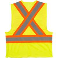 Veste de s&eacute;curit&eacute; pour la circulation, Jaune lime haute visibilit&eacute;, Moyen, Polyester Maritime Industrial Rubber