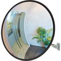 Miroir convexe avec bras t&eacute;lescopique, Int&eacute;rieur/Ext&eacute;rieur, Diam&egrave;tre 12" Maritime Industrial Rubber