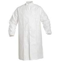 Lab Coat, Tyvek&reg; IsoClean&reg;, White, Small Maritime Industrial Rubber