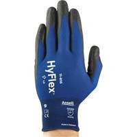 Hyflex&reg; 11-816 Glove, 6, Foam Nitrile Coating, 18 Gauge, Nylon/Spandex Shell Maritime Industrial Rubber