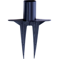 Piquet amovible pour montant PLUS, Noir Maritime Industrial Rubber