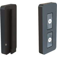 Embout magn&eacute;tique pour ruban/banni&egrave;re PLUS, Noir Maritime Industrial Rubber